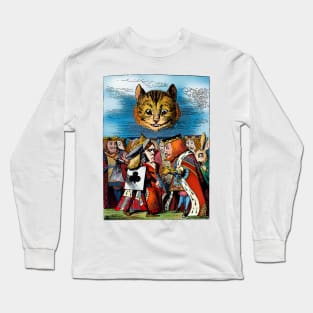 The Cheshire Cat and the King Long Sleeve T-Shirt